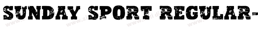 sunday sport regular字体转换